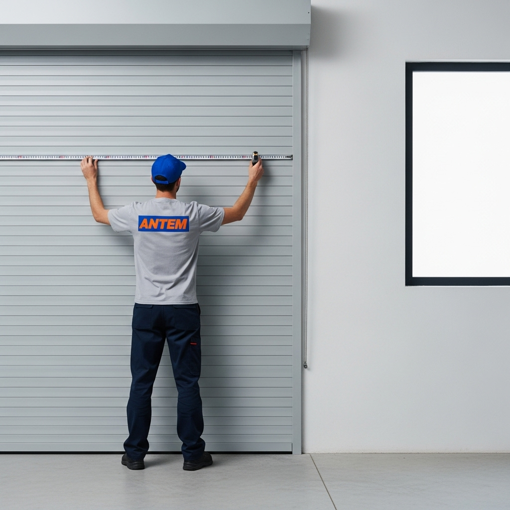 prise de mesure de volet store